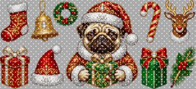 16oz Christmas-S  3408